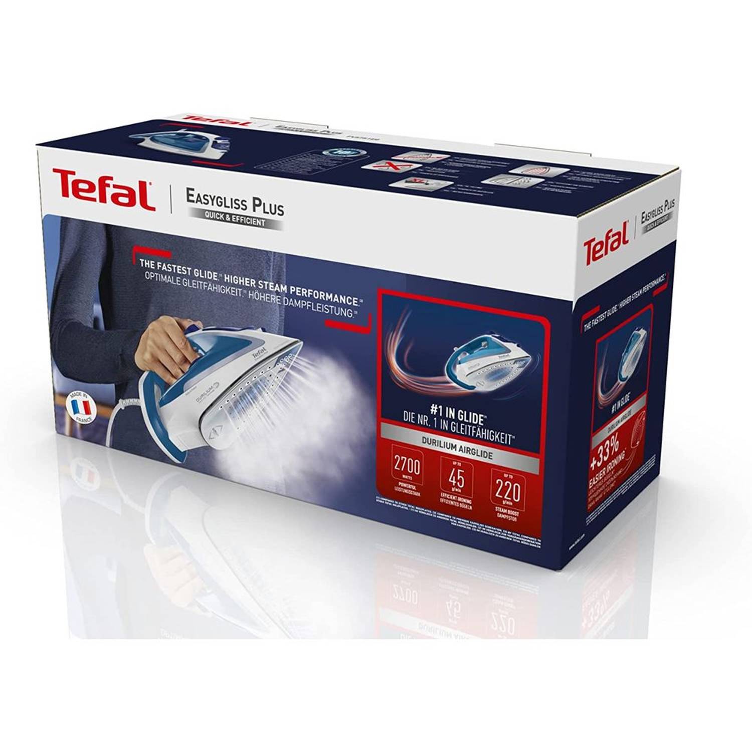 Tefal Easygliss Steam Iron FV5751E0 Tefal Easygliss Steam Iron FV5751E0