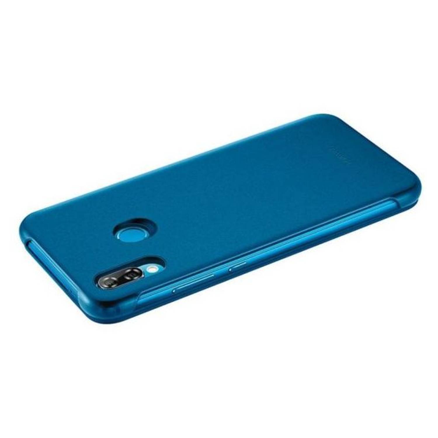 Huawei Leather Flip Case Blue For Nova 3e Huawei Leather Flip Case Blue For Nova 3e
