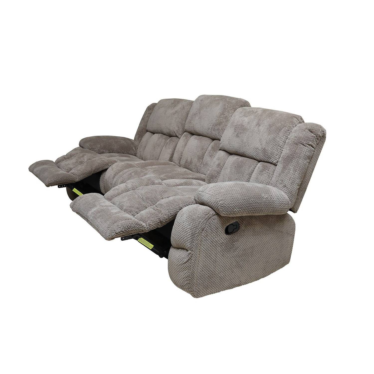 Pan Emirates Raklon 3 Seater Recliner Sofa Grey Pan Emirates Raklon 3 Seater Recliner Sofa Grey