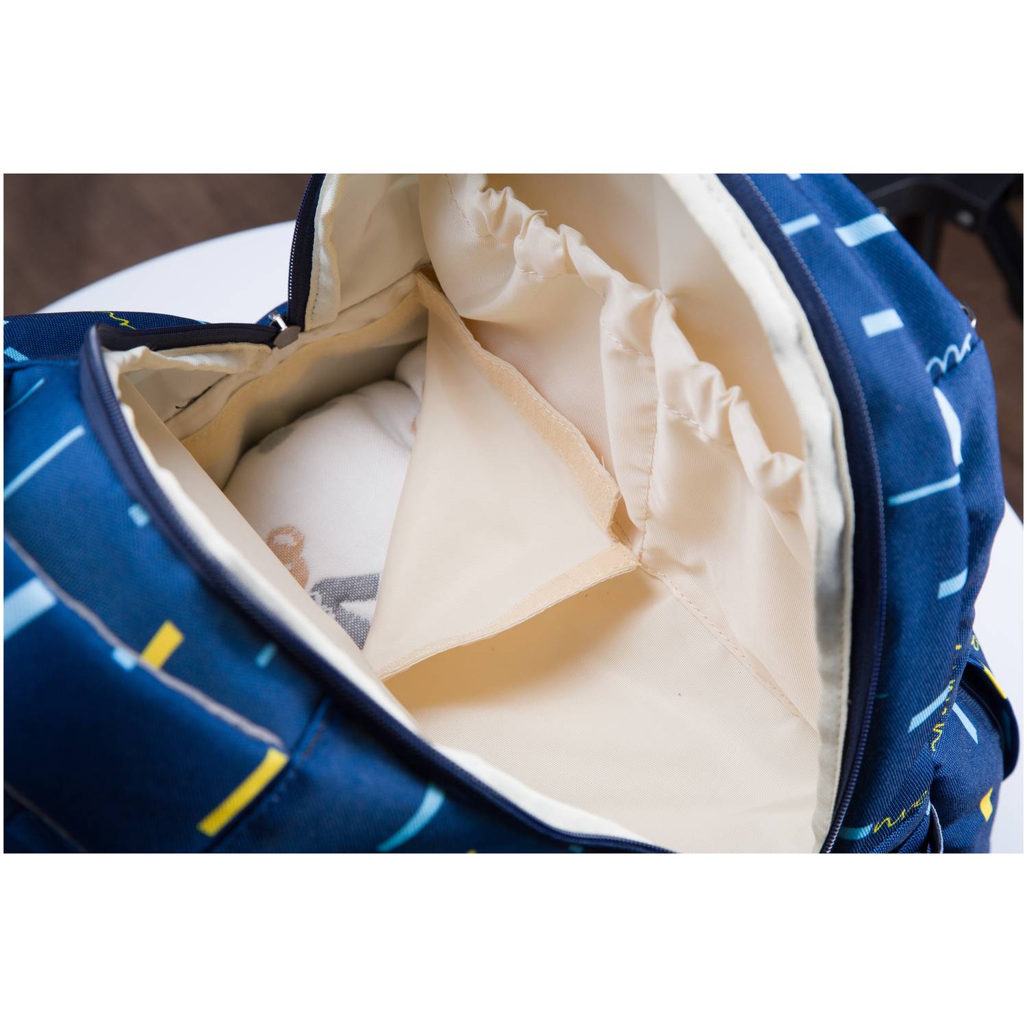 Sunveno 2 in 1 Diaper Bags Navy Blue Sunveno 2 in 1 Diaper Bags Navy Blue