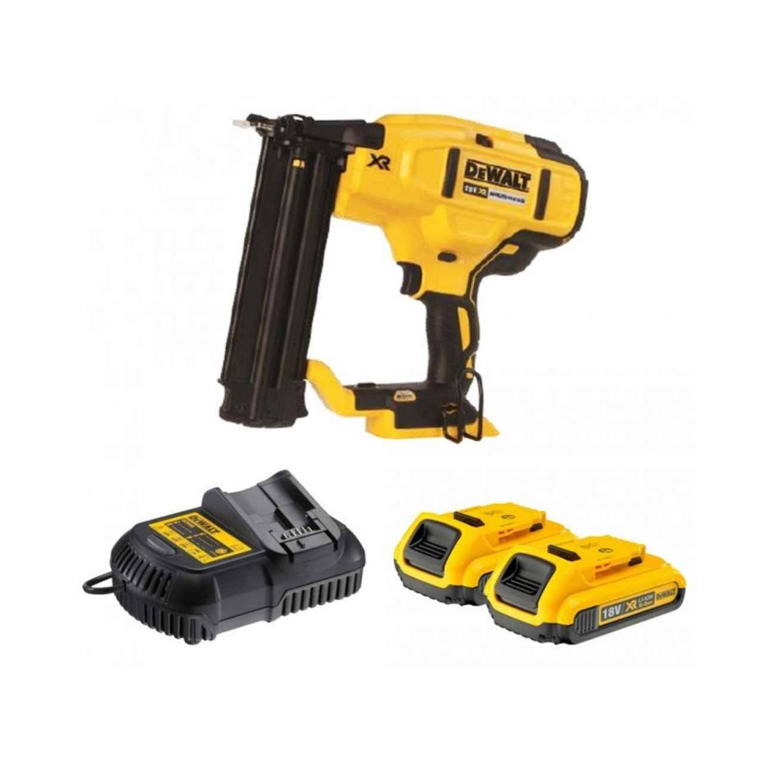 DeWALT 18V XR Li-Ion Brushless 18 Ga Finish Nailer 2.0AH Kit DCN680D2-QW DeWALT 18V XR Li-Ion Brushless 18 Ga Finish Nailer 2.0AH Kit DCN680D2-QW