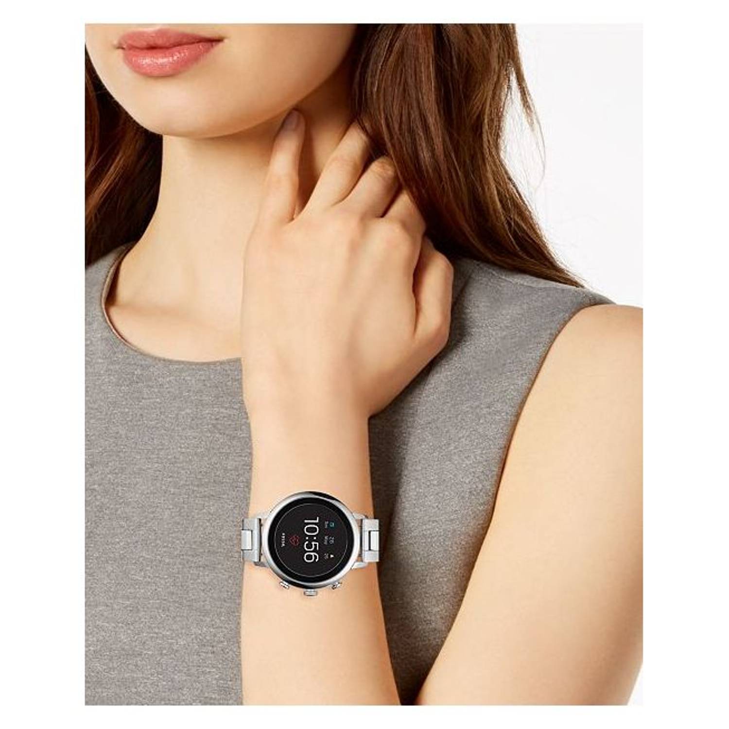 Fossil Venture HR Gen4 Stainless Steel Smart Watch Women Fossil Venture HR Gen4 Stainless Steel Smart Watch Women