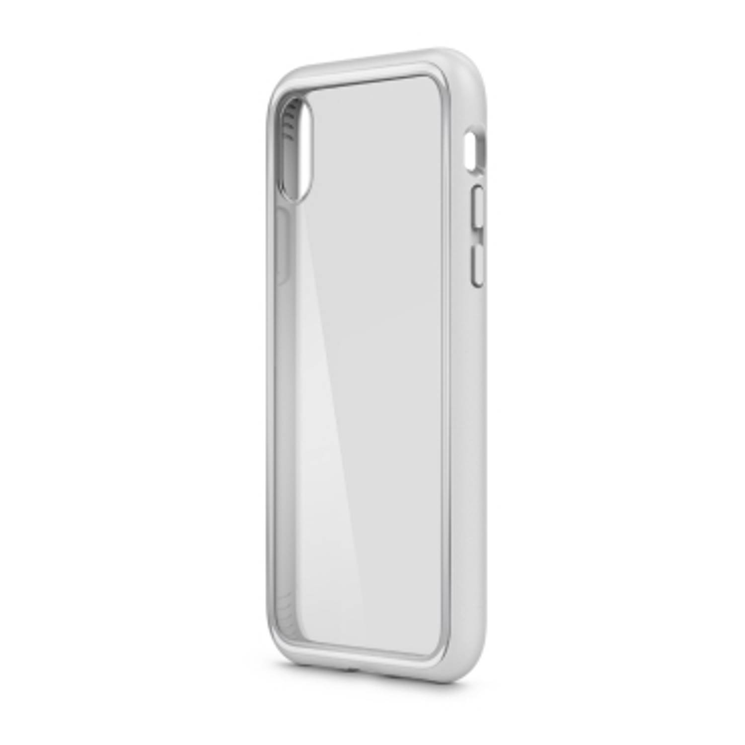 Belkin Sheerforce Elite Protective Back Case Silver For Apple iPhone X Belkin Sheerforce Elite Protective Back Case Silver For Apple iPhone X