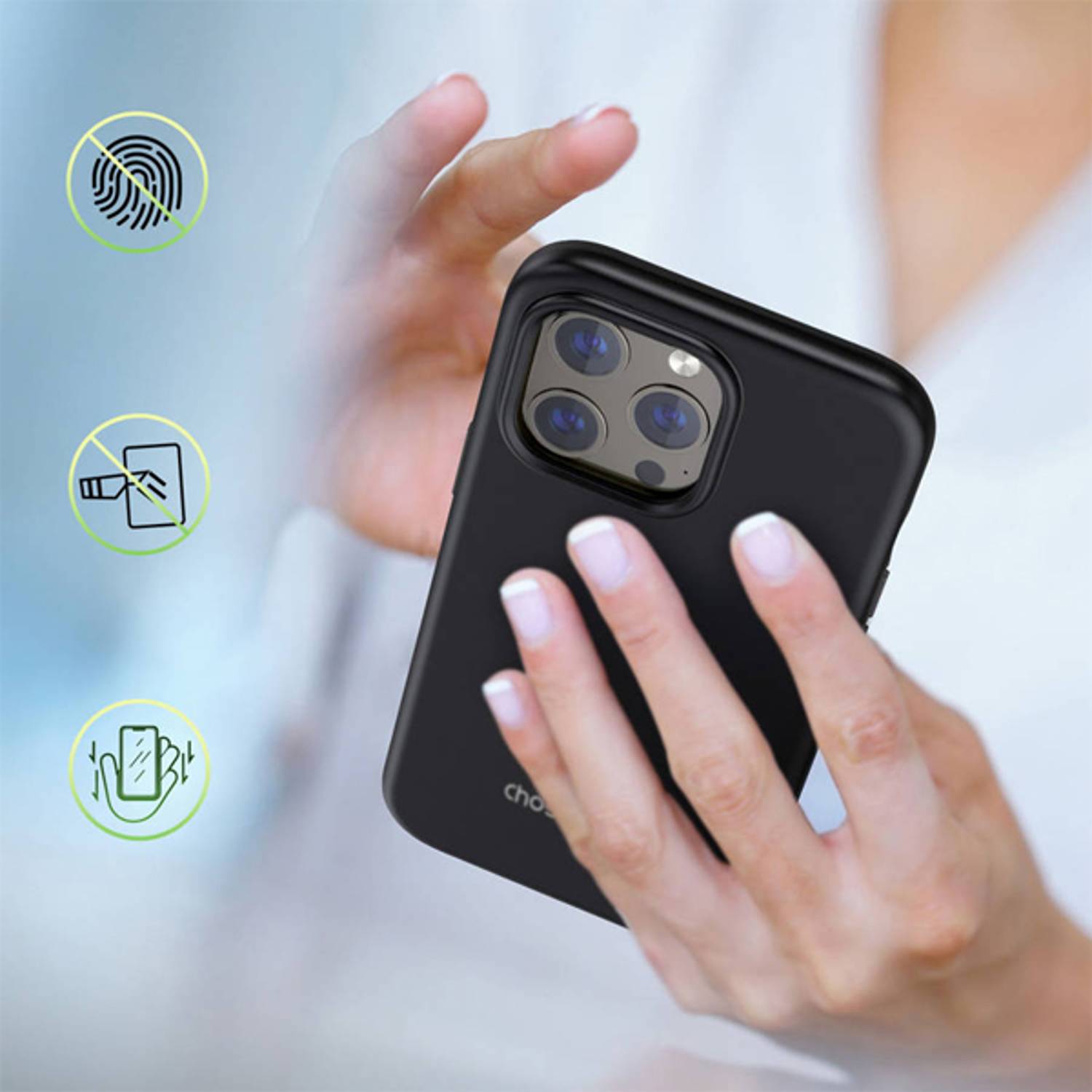 Choetech Magnetic MFM Phone Case Black iPhone 13 Pro Choetech Magnetic MFM Phone Case Black iPhone 13 Pro