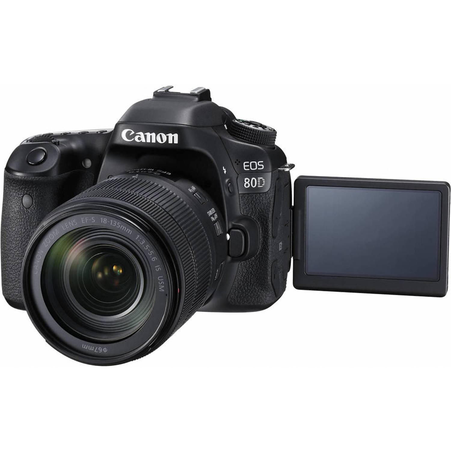 Canon EOS 80D DSLR Camera Black With EFS 18-135mm IS USM Lens Canon EOS 80D DSLR Camera Black With EFS 18-135mm IS USM Lens