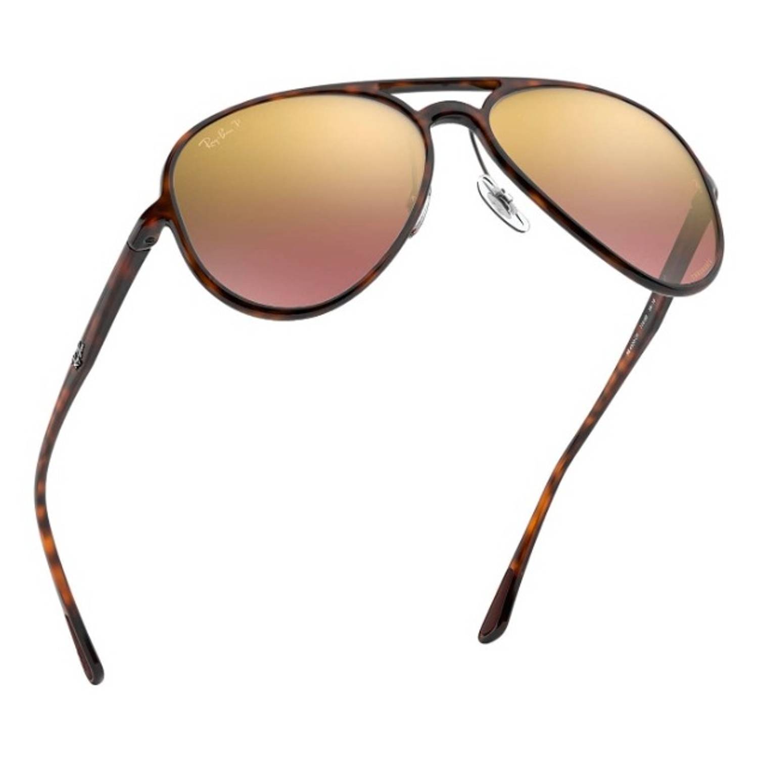 Rayban Aviator Tortoise Plastic Polarized Unisex Sunglasses - RB4320CH-710/6B-58 Rayban Aviator Tortoise Plastic Polarized Unisex Sunglasses - RB4320CH-710/6B-58