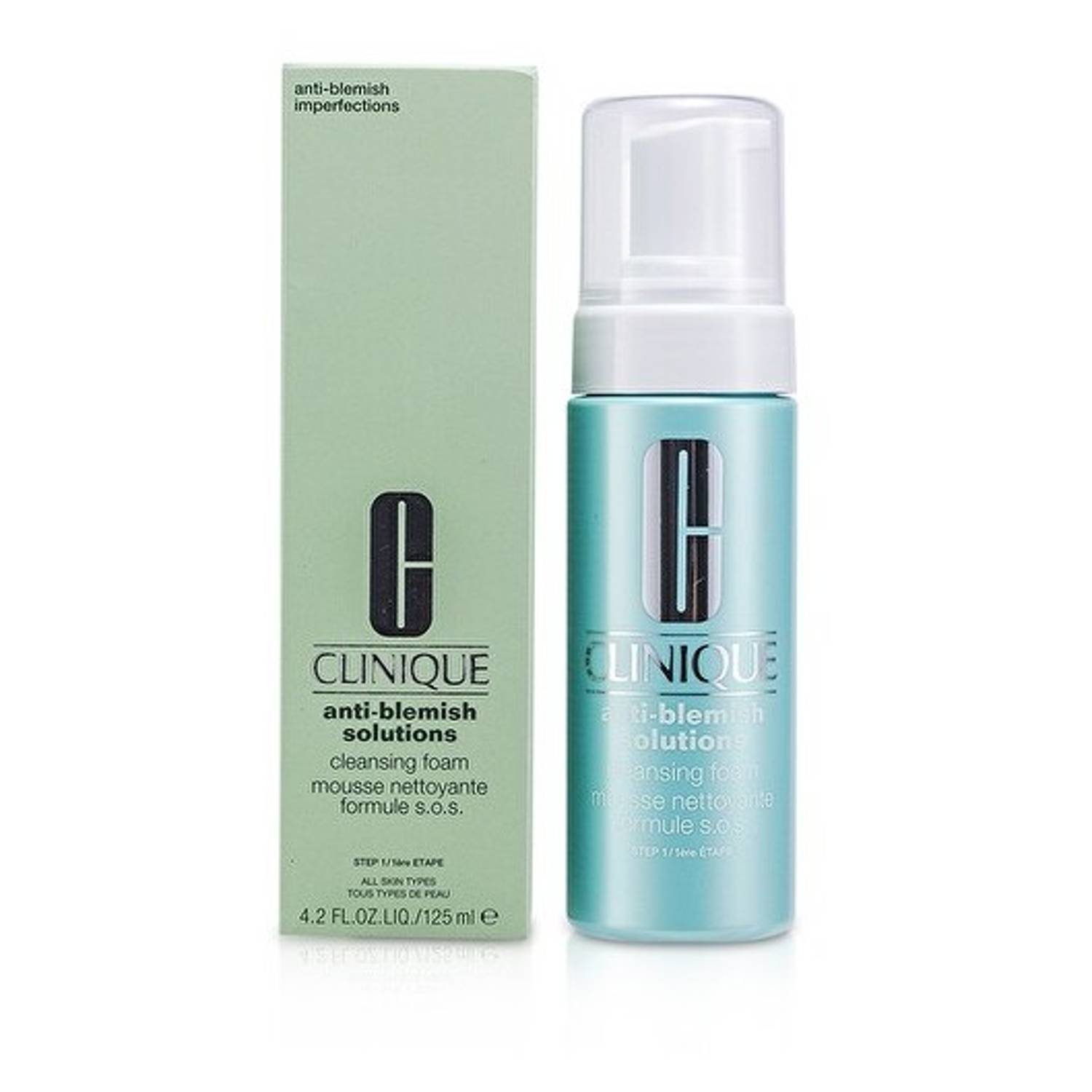 Clinique Anti-Blemish Solutions Cleansing Foam 125ml Clinique Anti-Blemish Solutions Cleansing Foam 125ml