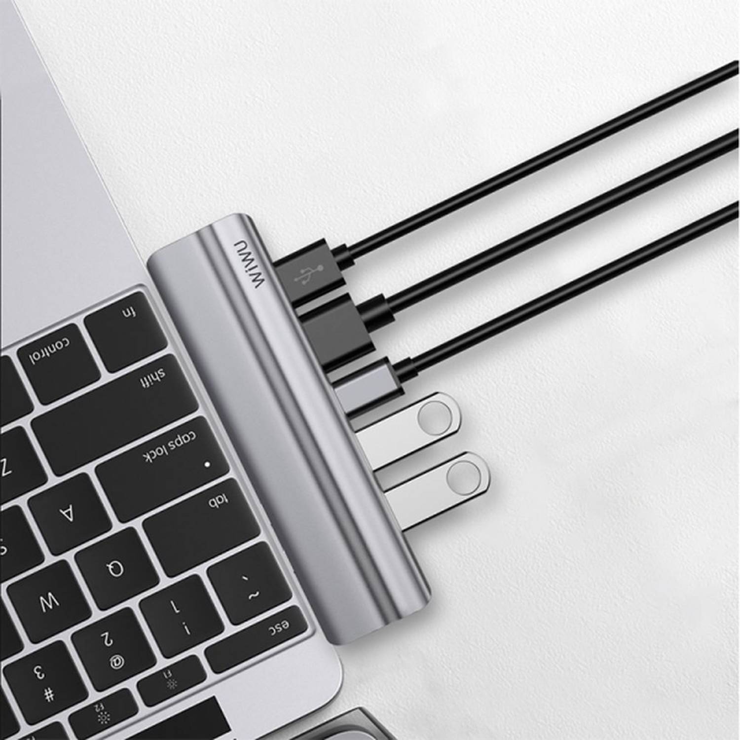 Wiwu T9G 8 In 1 USB-C Hub Wiwu T9G 8 In 1 USB-C Hub