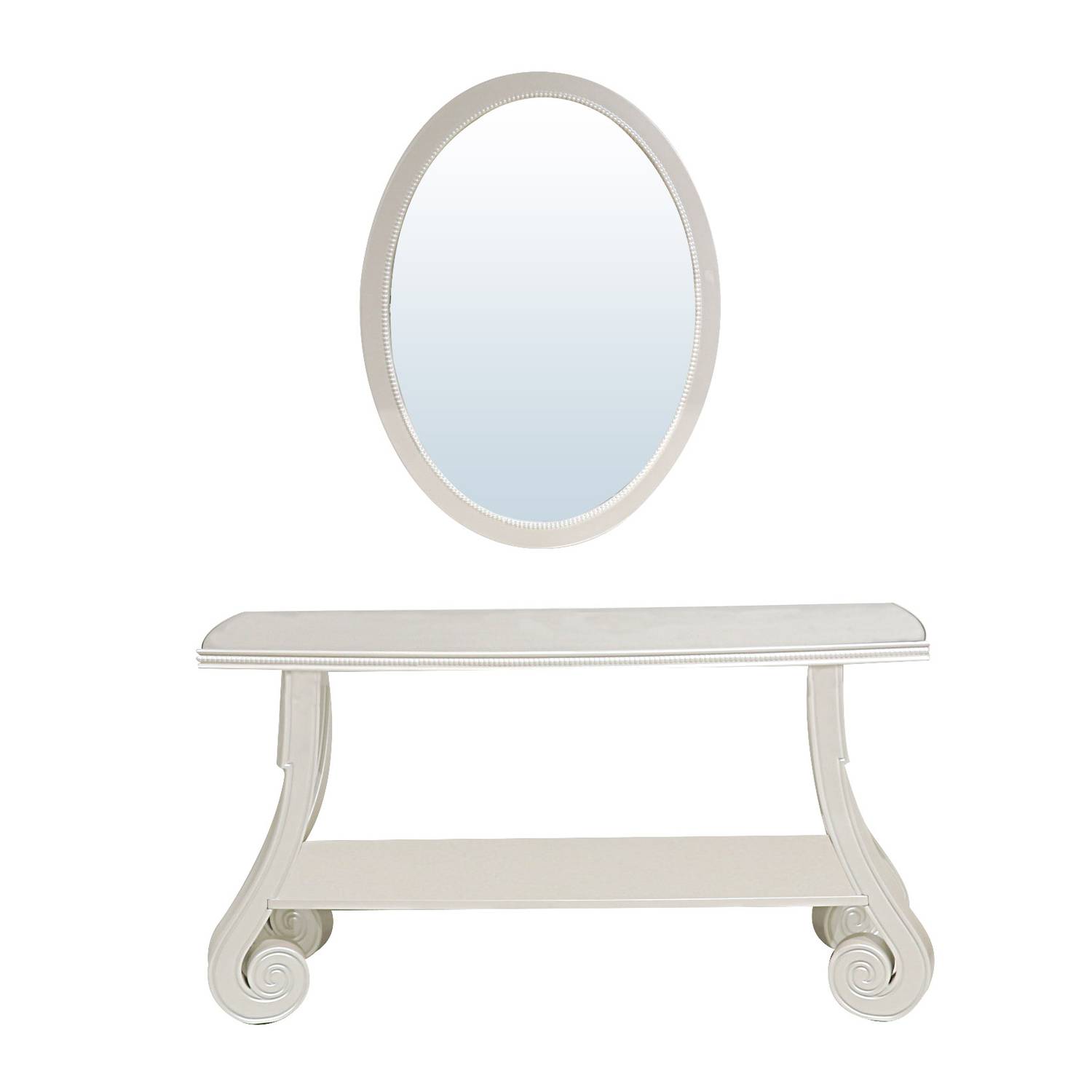 Jeannie Console Dressing Table with Mirror Jeannie Console Dressing Table with Mirror