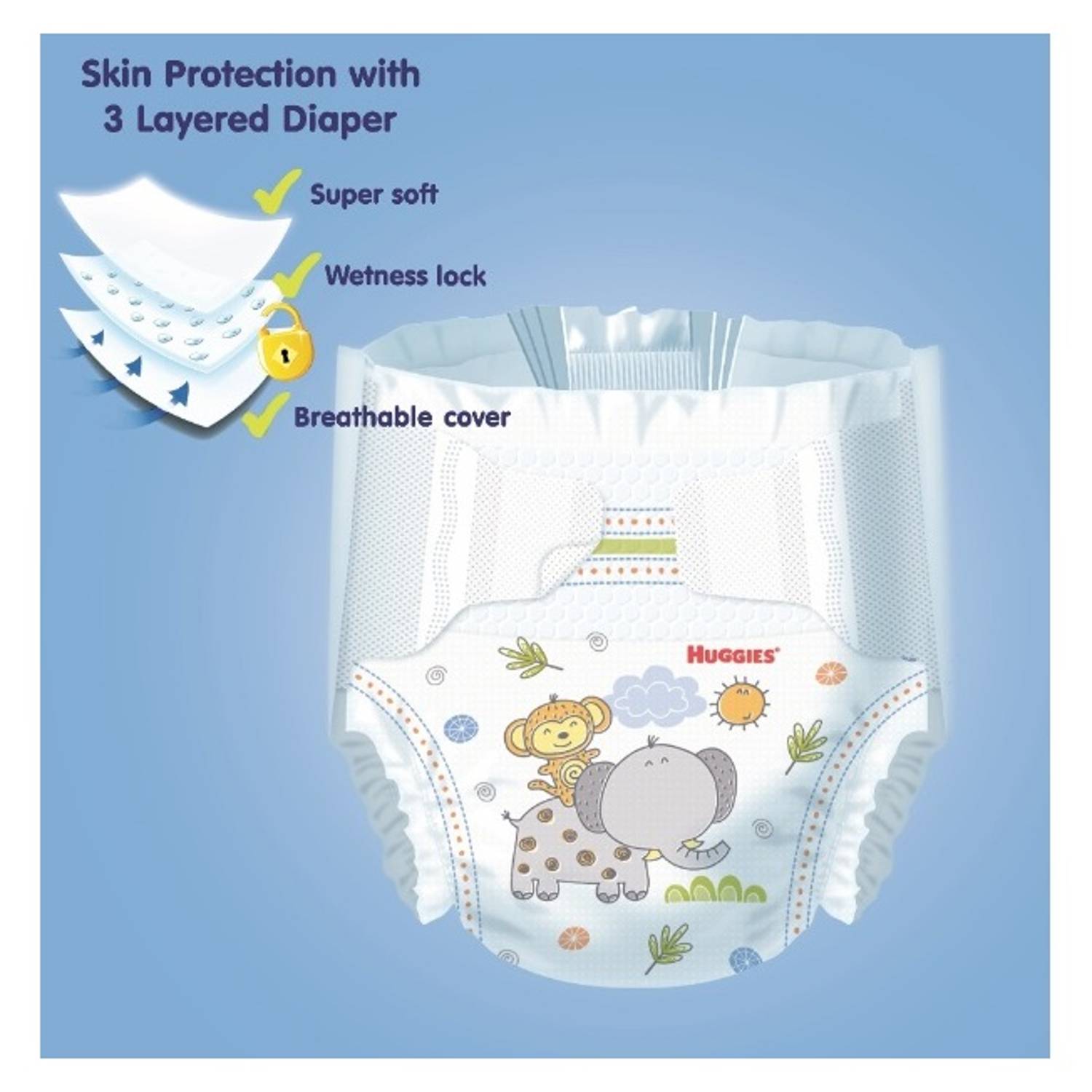 Huggies Convenience Pack ( Size 3 ) 21 Diapers Huggies Convenience Pack ( Size 3 ) 21 Diapers