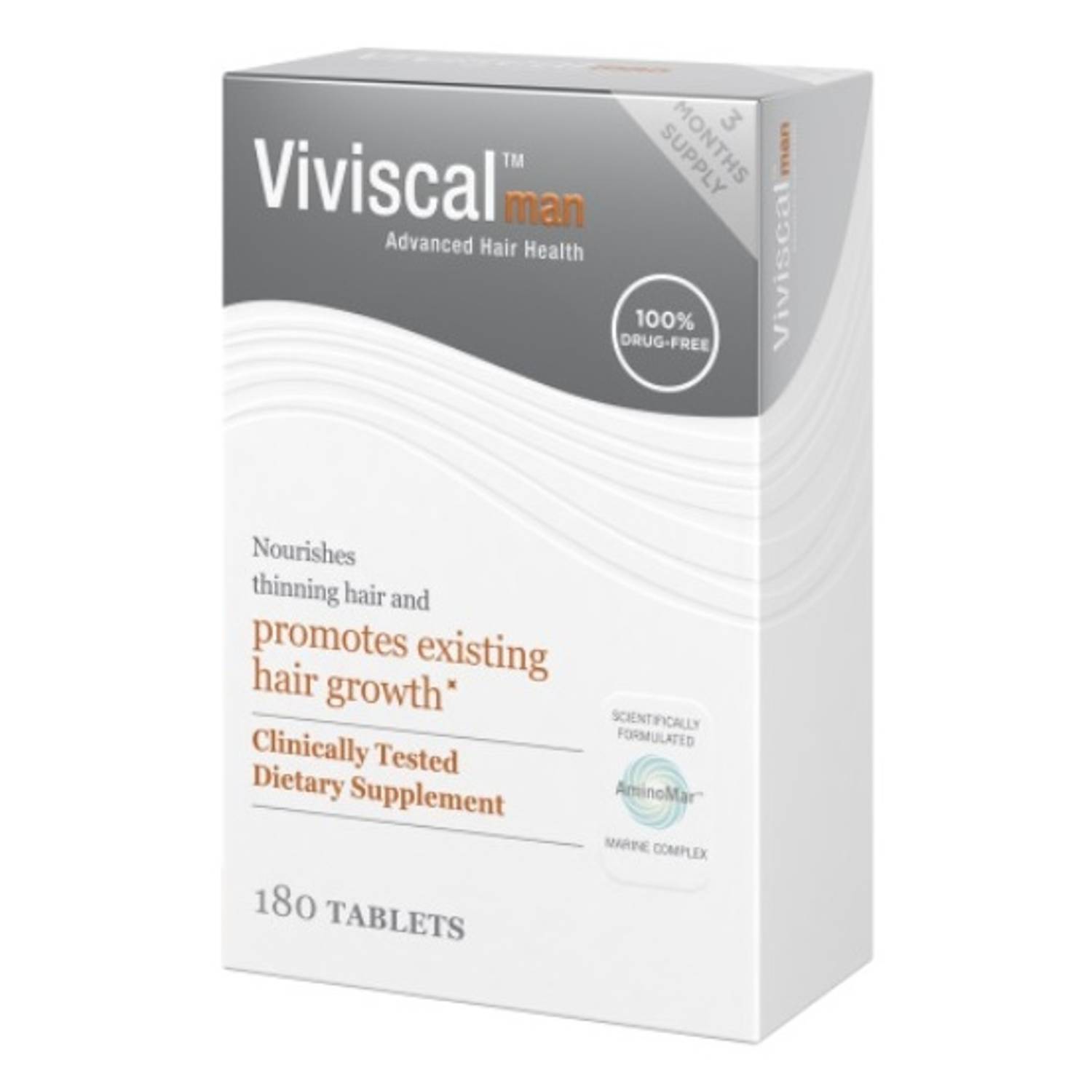 Viviscal Man Dietary Supplement 3 Month Supply 180 Tabs Viviscal Man Dietary Supplement 3 Month Supply 180 Tabs