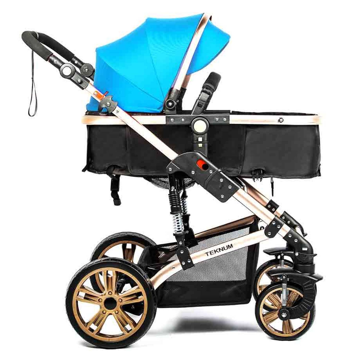 Teknum 3 IN 1 Pram stroller Cool Blue Teknum 3 IN 1 Pram stroller Cool Blue