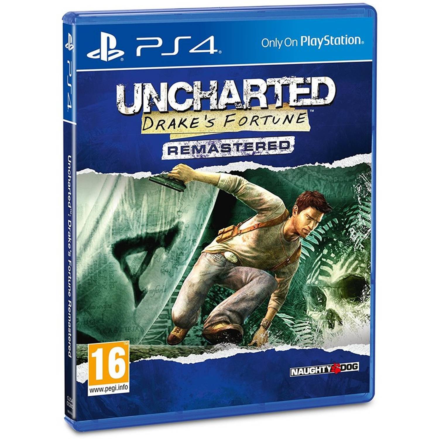 PS4 Uncharted Drakes Fortune Remastered Game PS4 Uncharted Drakes Fortune Remastered Game