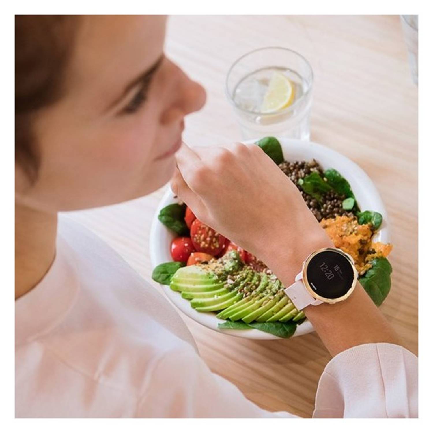 Suunto 3 Fitness Smart Watch - Gold White Suunto 3 Fitness Smart Watch - Gold White