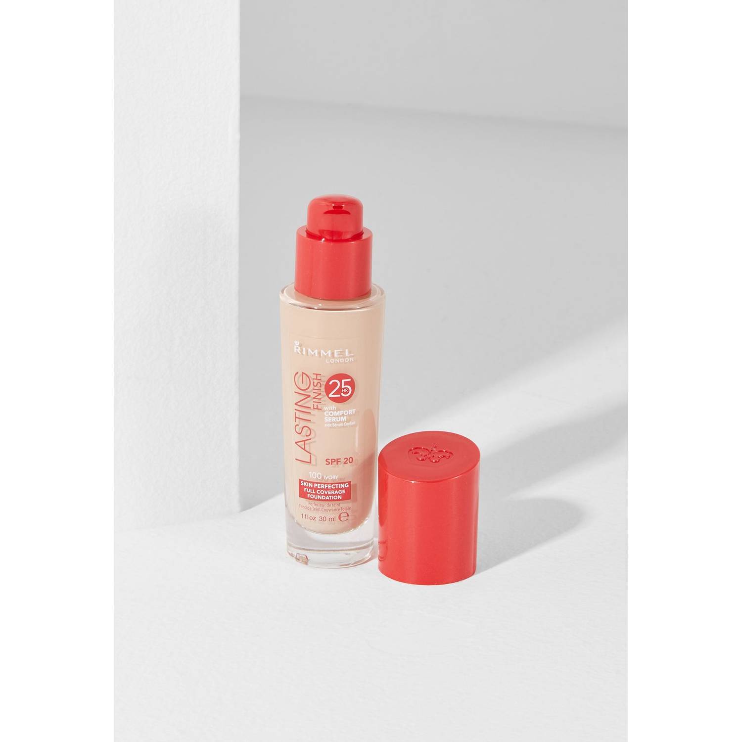 Rimmel London 97100 Lasting Finish 25 Hour Foundation Ivory 30ml Rimmel London 97100 Lasting Finish 25 Hour Foundation Ivory 30ml