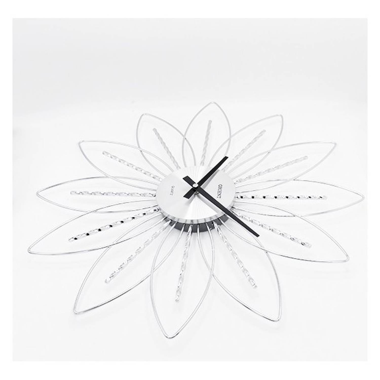 Orient Spider Metal Flower Wall Clock Orient Spider Metal Flower Wall Clock