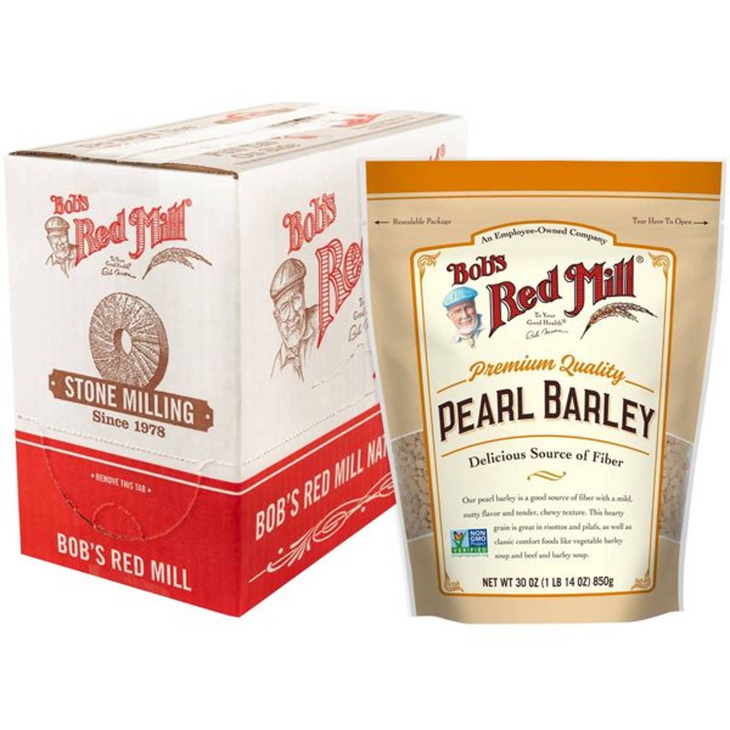 Bobs Red Mill Barley Pearl 850g Bobs Red Mill Barley Pearl 850g