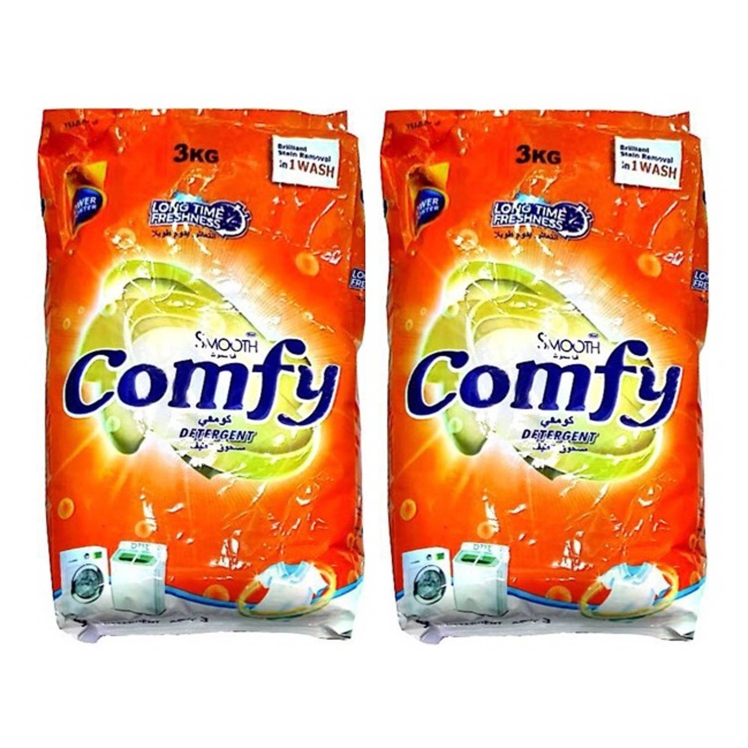 Comfy Detergent Powder 3kg x 2pcs Comfy Detergent Powder 3kg x 2pcs