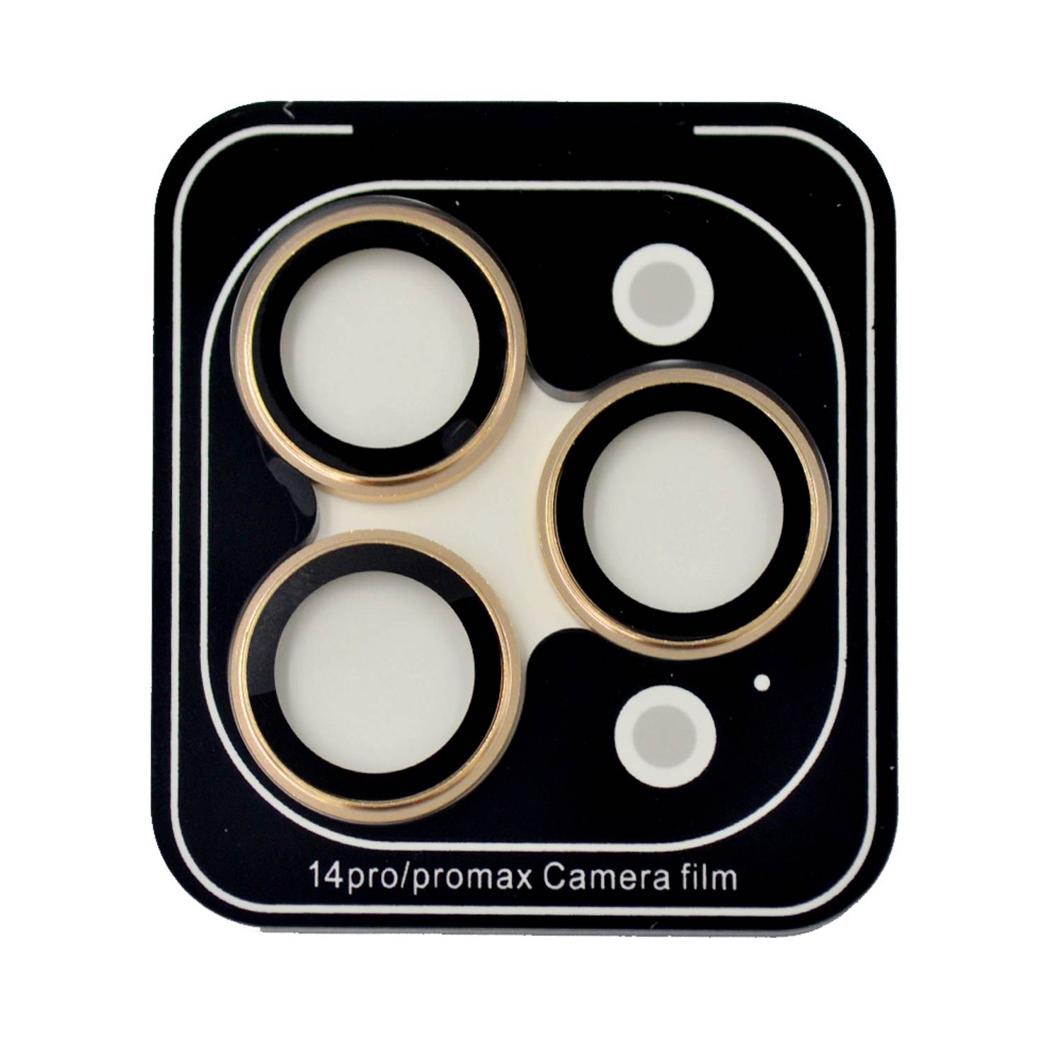 Samos Anti Glare Camera Glass Protector For Iphone 14 Pro/14 Pro Max Gold Samos Anti Glare Camera Glass Protector For Iphone 14 Pro/14 Pro Max Gold