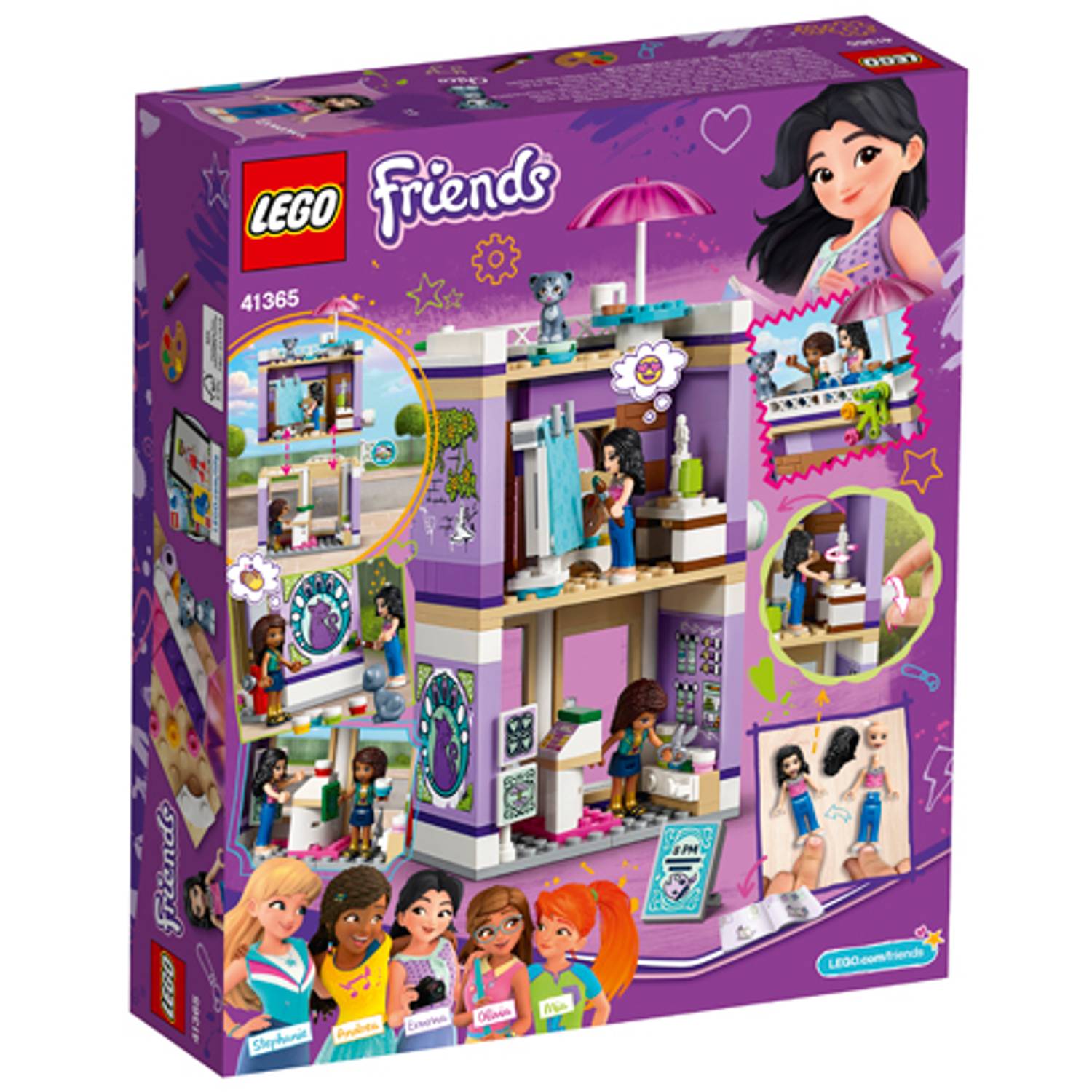 LEGO 41365 Emma's Art Studio Toy LEGO 41365 Emma's Art Studio Toy