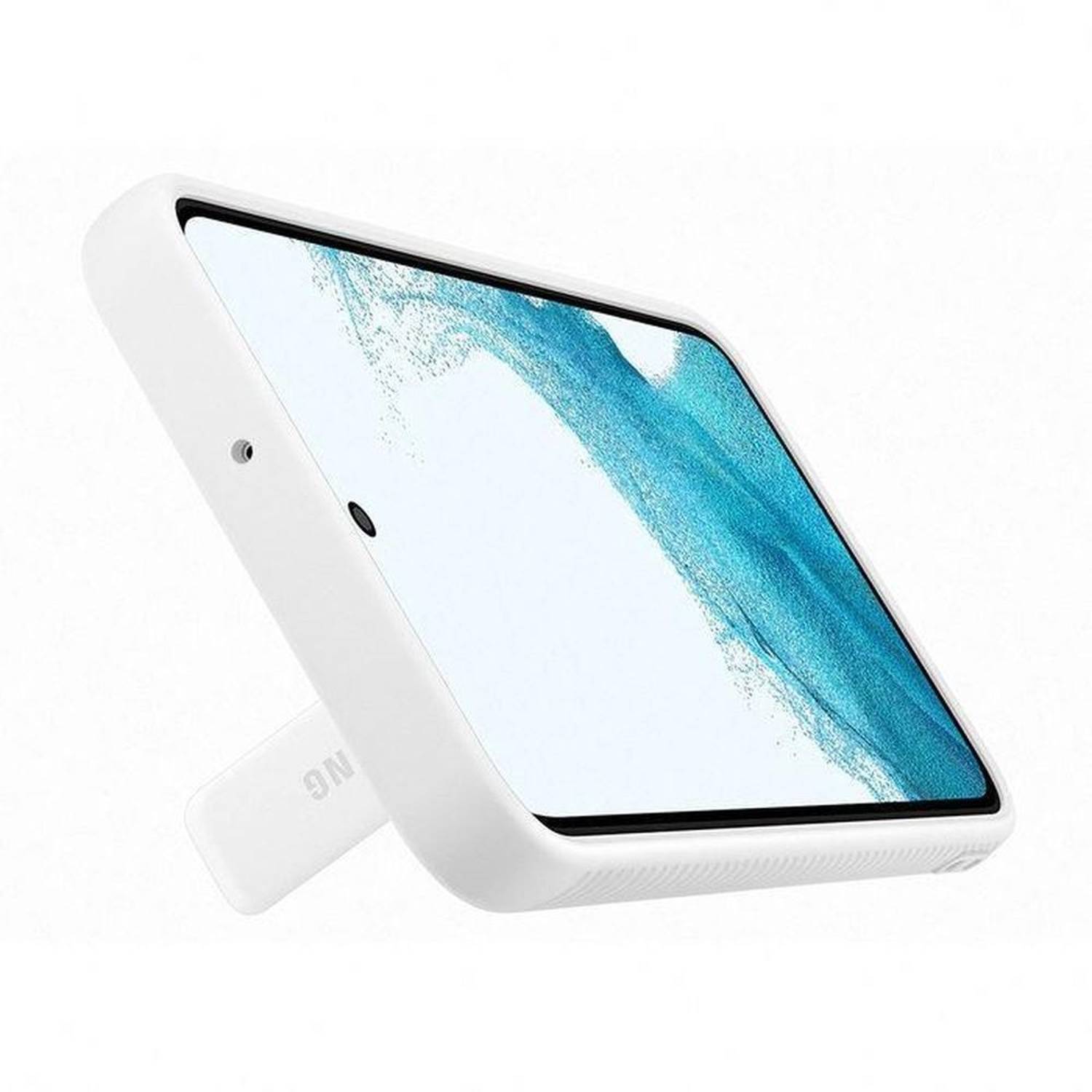 Samsung Protective Standing Cover White Galaxy S22 Samsung Protective Standing Cover White Galaxy S22