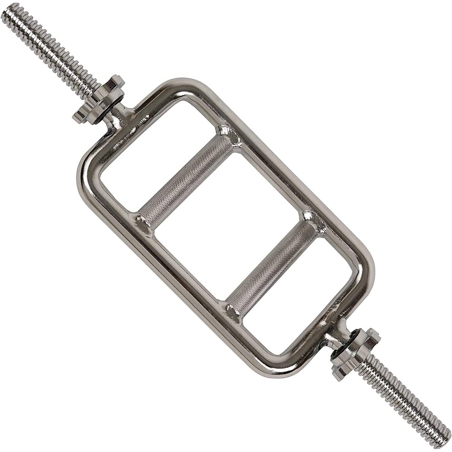 ULTIMAX Triceps Bar Threaded Solid Chrome Triceps Hammer Curl Bar Weightlifting Exercise Training Bars for Home Gym ULTIMAX Triceps Bar Threaded Solid Chrome Triceps Hammer Curl Bar Weightlifting Exercise Training Bars for Home Gym