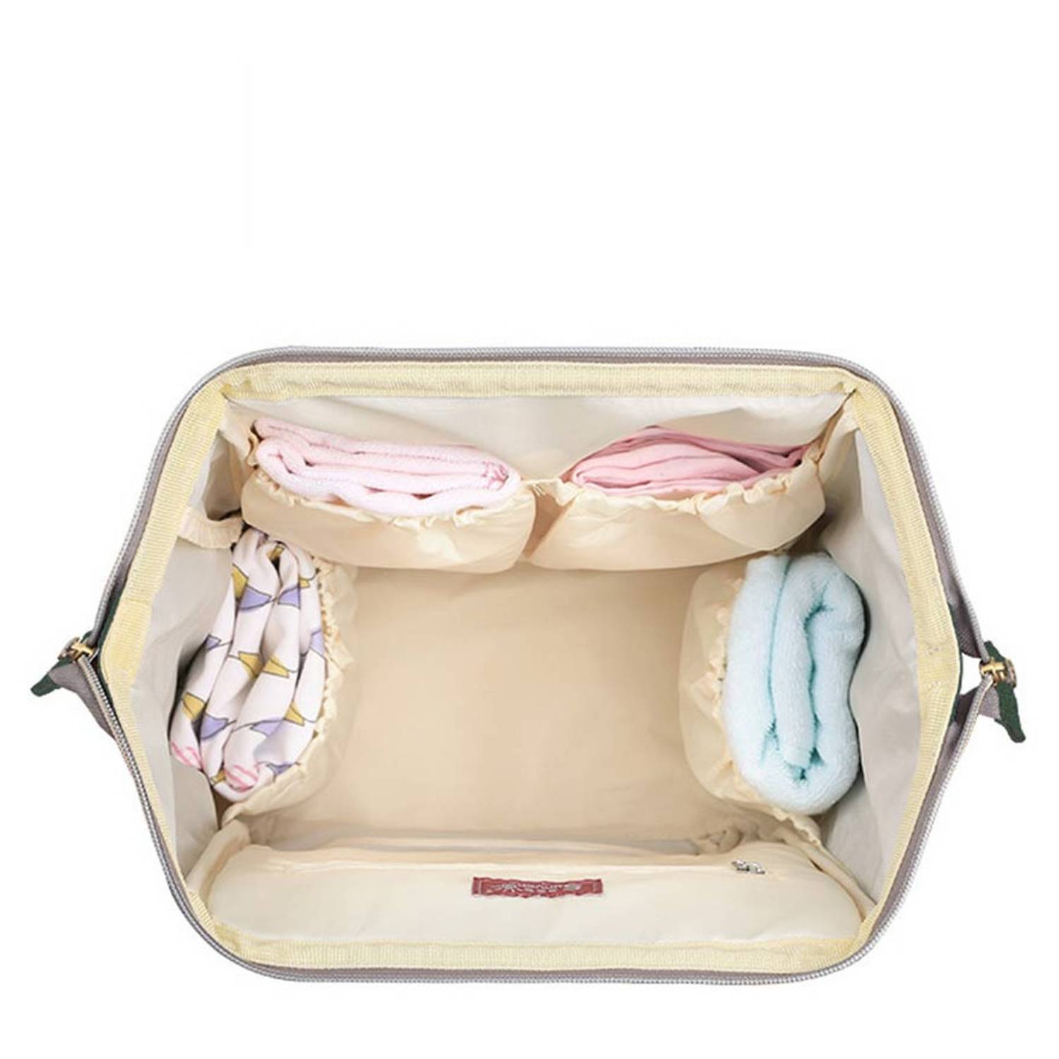 Sunveno Diaper Bag with USB Olive Green Sunveno Diaper Bag with USB Olive Green