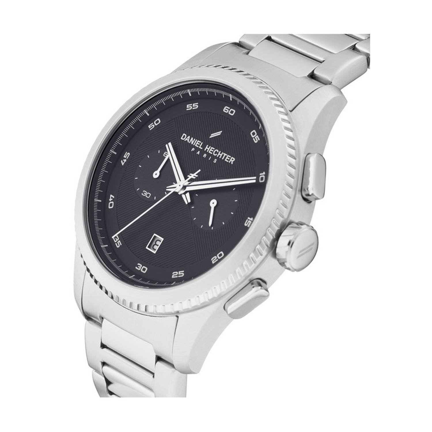 Daniel Hechter Chrono grey Stainless Steel Mens Watch Daniel Hechter Chrono grey Stainless Steel Mens Watch