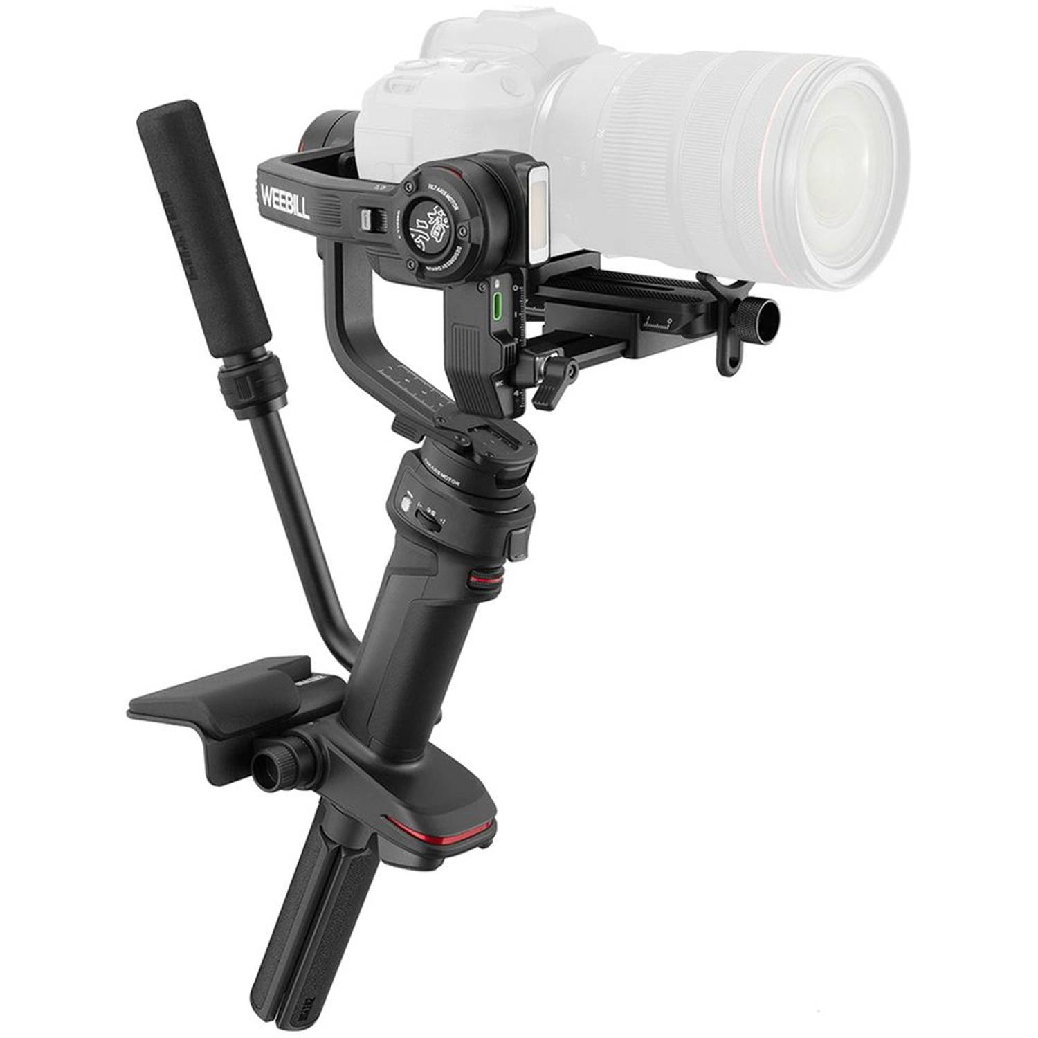 مانع اهتزاز زيون محمول باليد ثلاثي المحاور للأجهزة الذكية – أسود مانع اهتزاز زيون محمول باليد ثلاثي المحاور للأجهزة الذكية – أسود