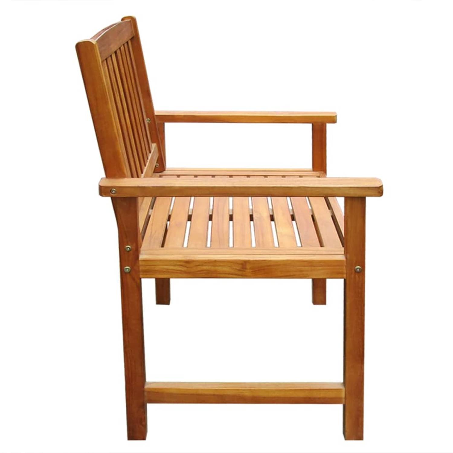 vidaXL Garden Chairs 2 pcs Solid Acacia Wood Brown vidaXL Garden Chairs 2 pcs Solid Acacia Wood Brown