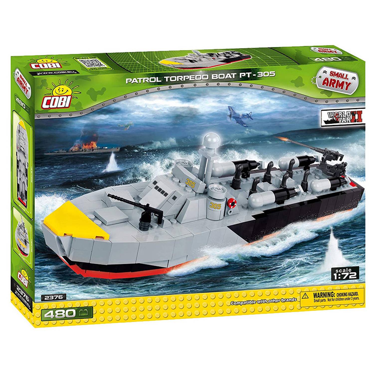 Cobi 480pcs Small Army Patrol Torpedo Boat Cobi 480pcs Small Army Patrol Torpedo Boat