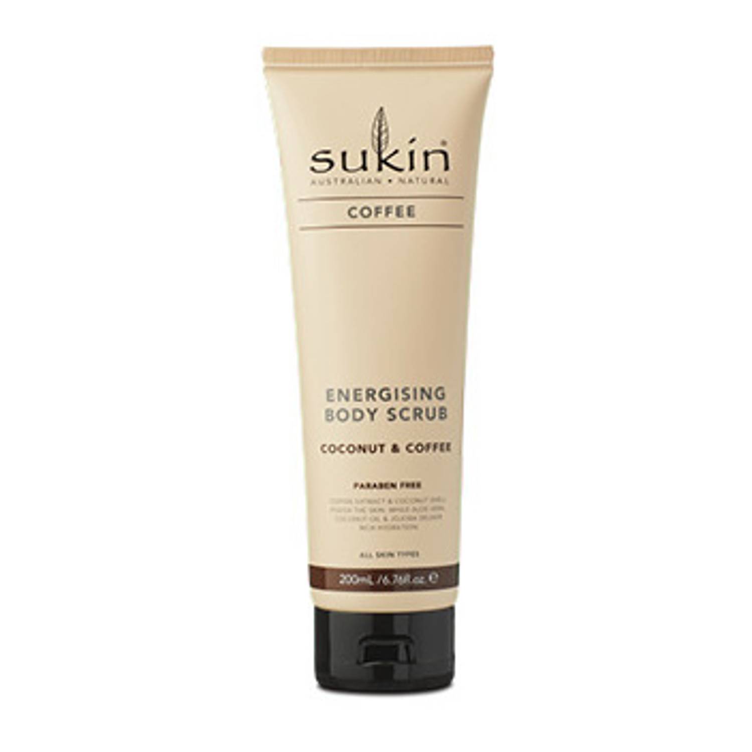 Sukin Energising Body Scrub Coffee & Coconut 200ml Sukin Energising Body Scrub Coffee & Coconut 200ml