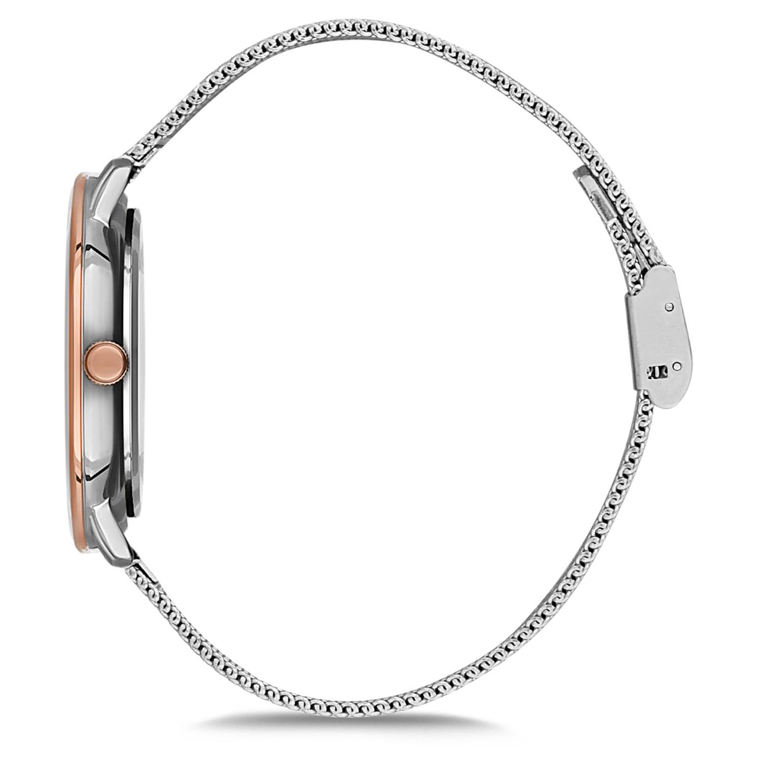 Omax Dome Series Silver Mesh Analog Watch For Men DCD003C86I Omax Dome Series Silver Mesh Analog Watch For Men DCD003C86I