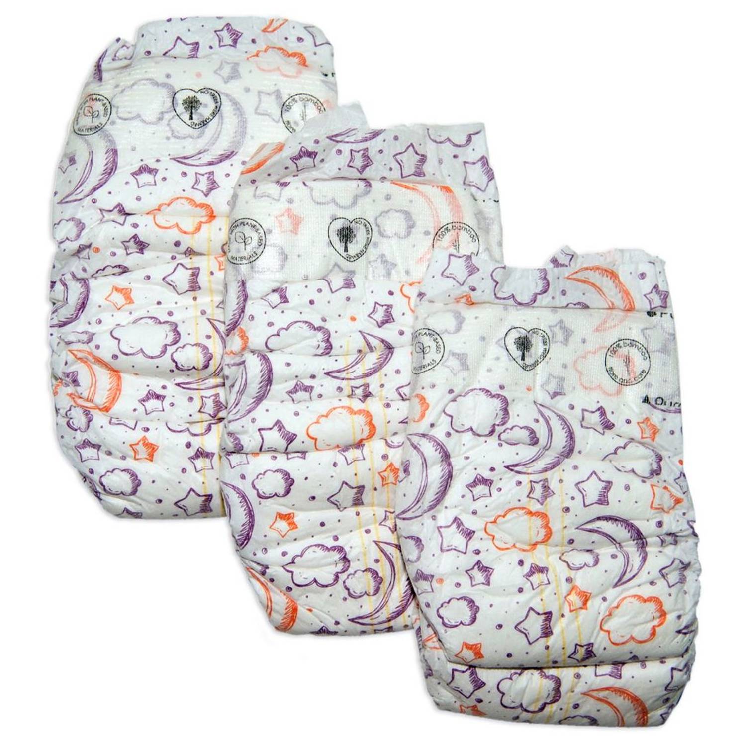 PureBorn 50564 Size 3 Single Pack Nappy Star 3-6 kg 32Pcs PureBorn 50564 Size 3 Single Pack Nappy Star 3-6 kg 32Pcs