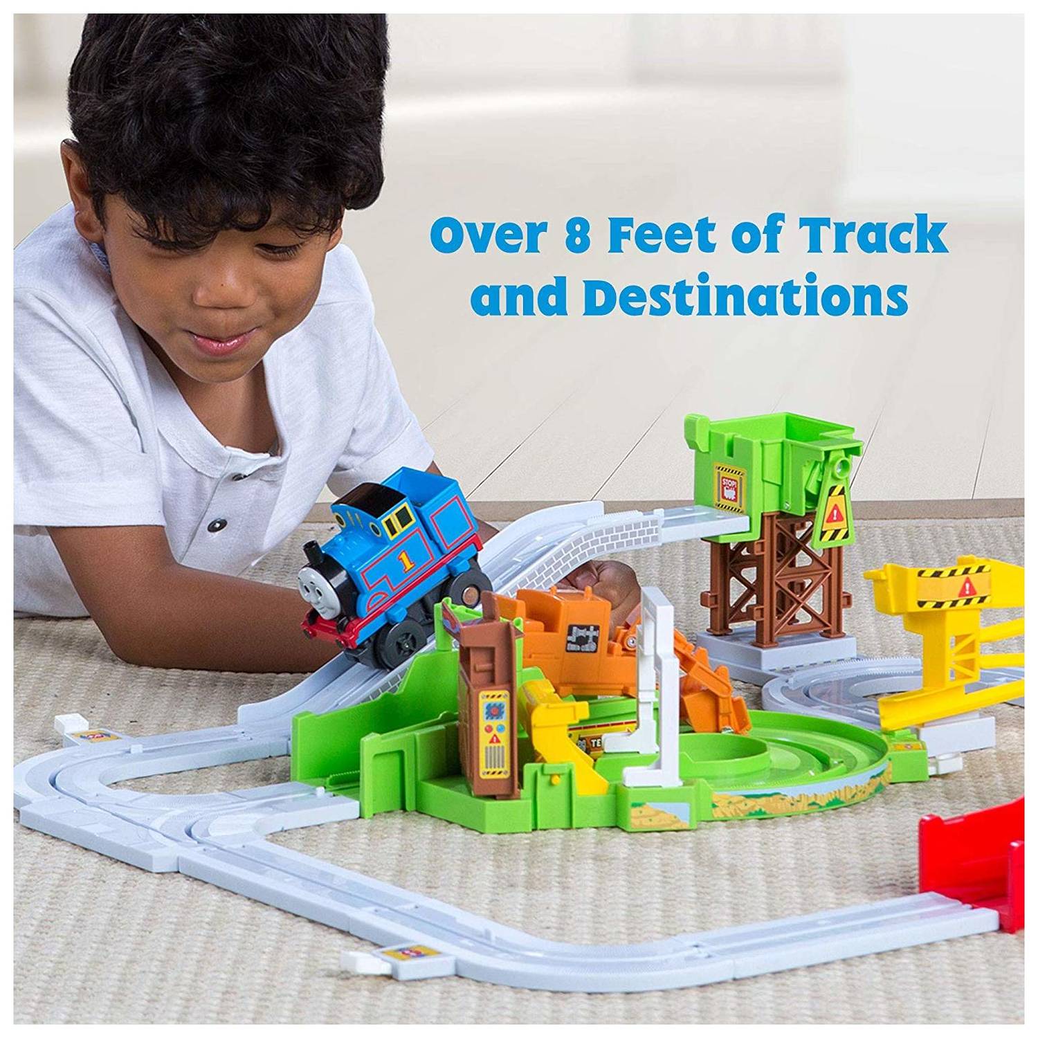 Tomy T14000 Thomas & Friends Big Loader Sodor Delivery Motorized Toy Train Set Tomy T14000 Thomas & Friends Big Loader Sodor Delivery Motorized Toy Train Set