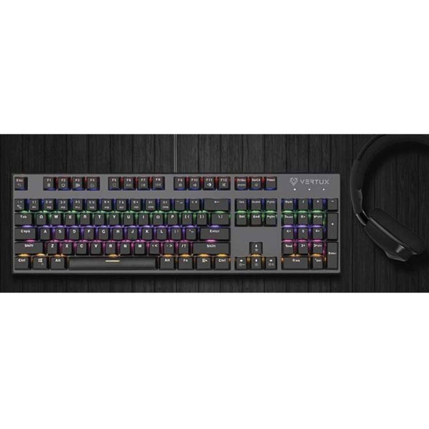 Vertux Tactical Gaming Keyboard Black Vertux Tactical Gaming Keyboard Black