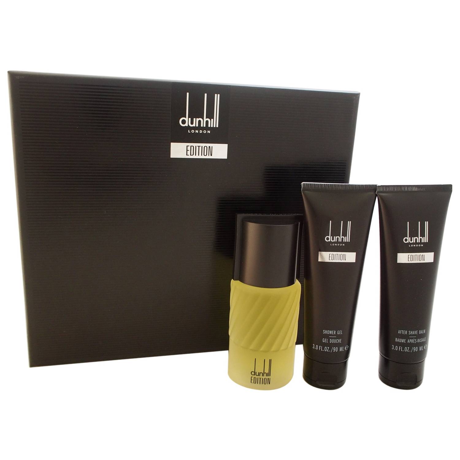 Dunhill Edition Gift Set For Men (Dunhill Edition 100ml EDT + 90ml Shower Gel + 90ml After Shave Balm) Dunhill Edition Gift Set For Men (Dunhill Edition 100ml EDT + 90ml Shower Gel + 90ml After Shave Balm)