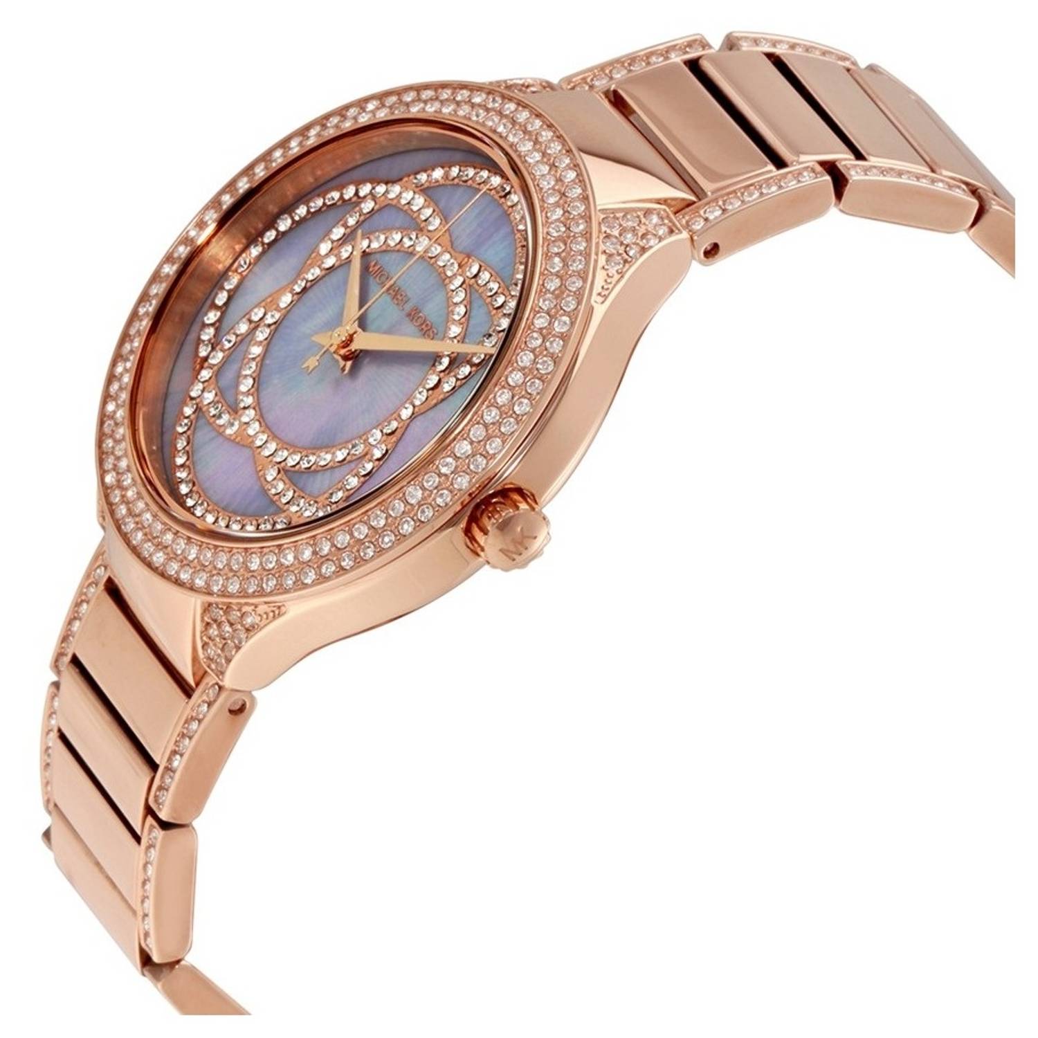 Michael Kors MK3482 Kerry Mother of Pearl Dial Rose Gold-Tone Stainless Steel Ladies Watch Michael Kors MK3482 Kerry Mother of Pearl Dial Rose Gold-Tone Stainless Steel Ladies Watch