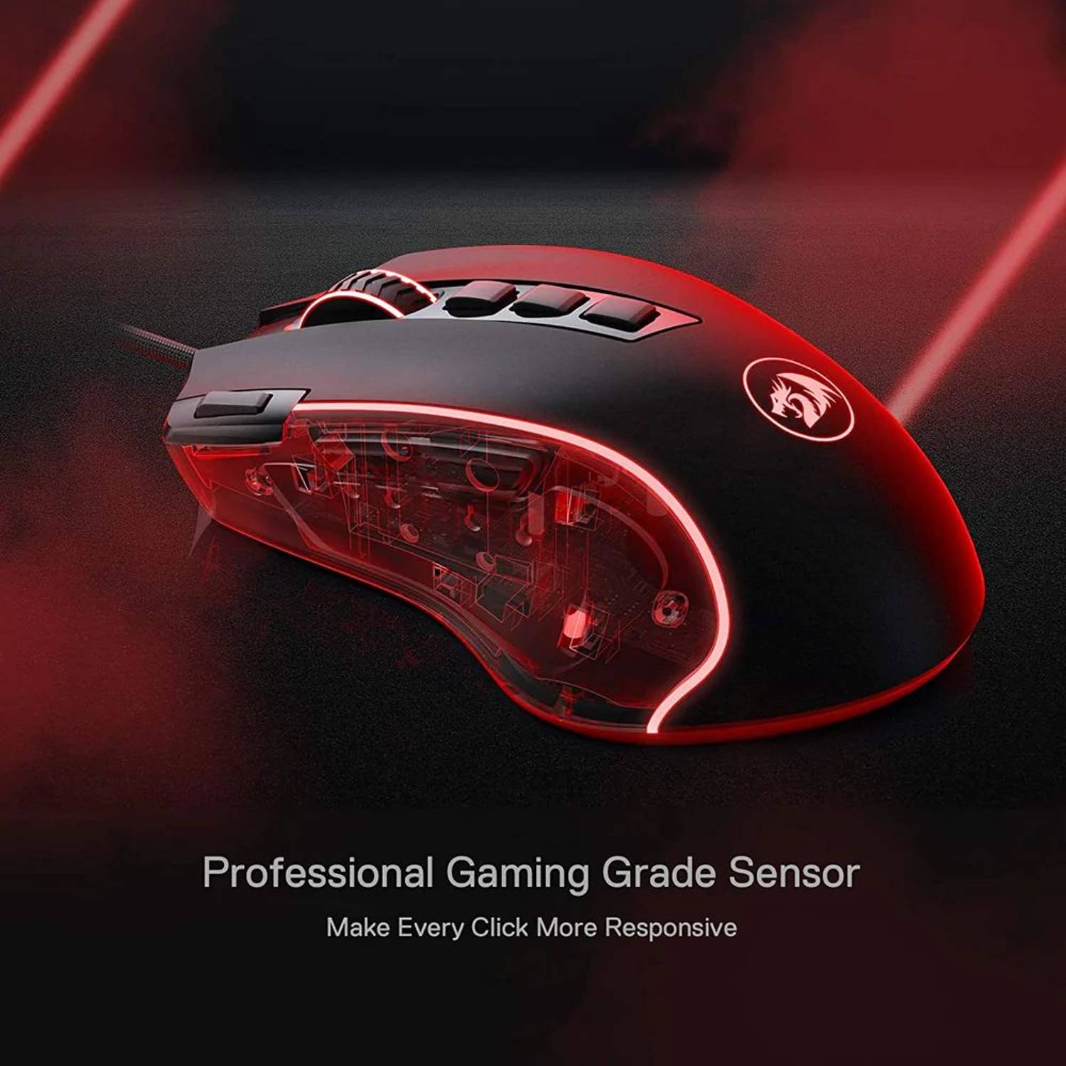 Redragon Predator RGB Gaming Mouse Black Redragon Predator RGB Gaming Mouse Black