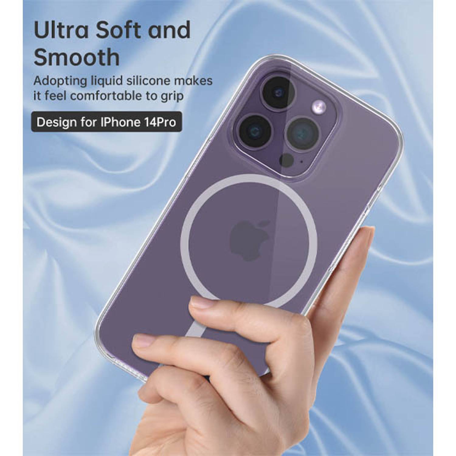 Choetech Magnetic Phone Case Transparent iPhone 14 Pro Choetech Magnetic Phone Case Transparent iPhone 14 Pro