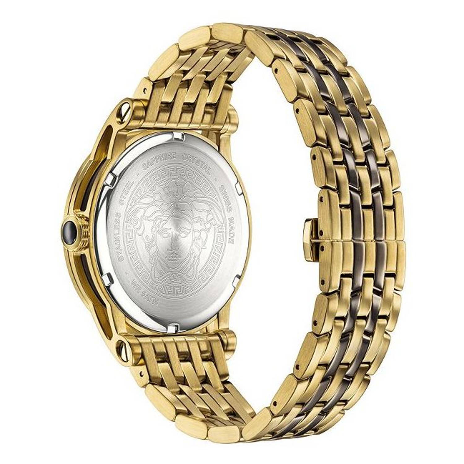 Versace Palazzo Empire Gold SS Watch For Men VERD00418 Versace Palazzo Empire Gold SS Watch For Men VERD00418