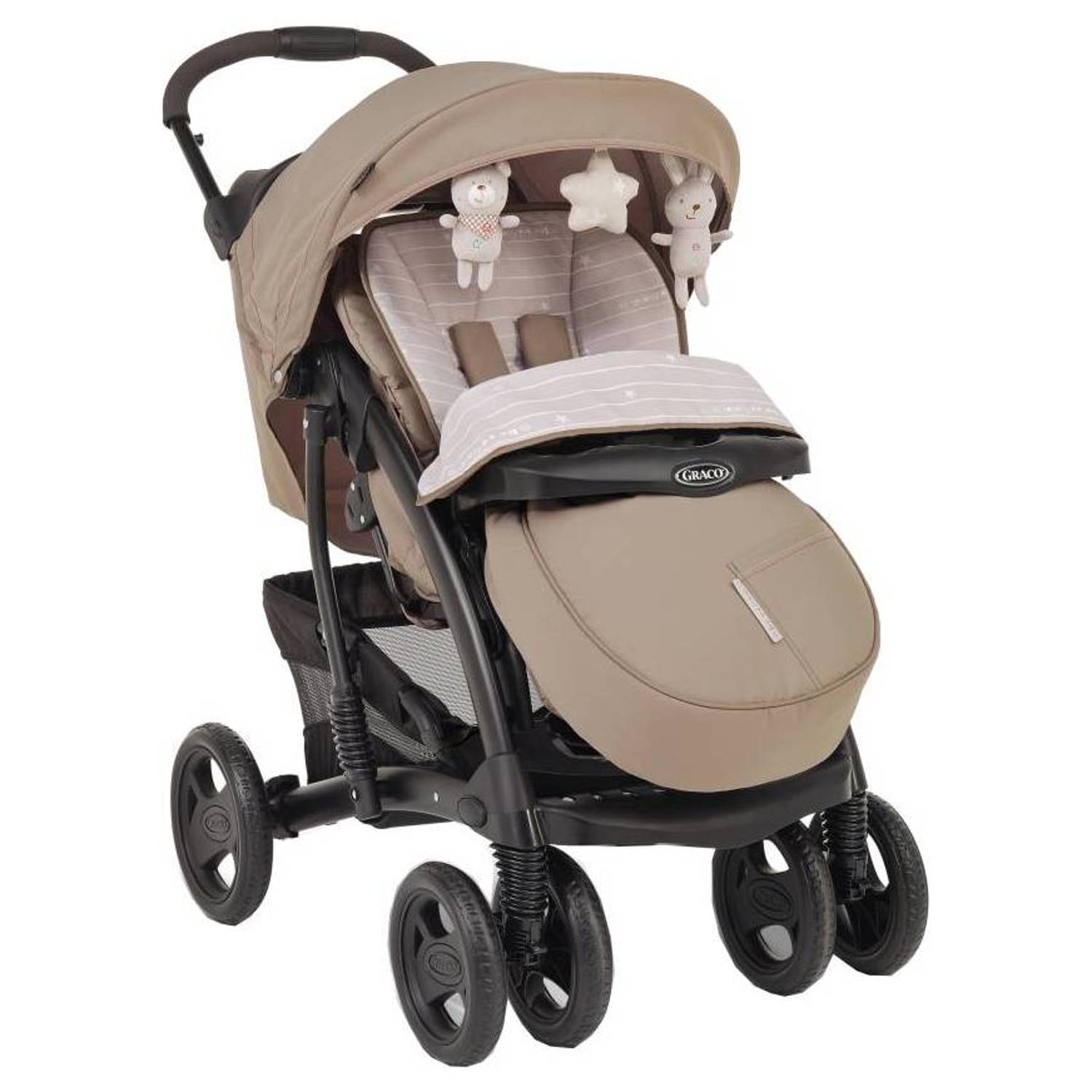 Graco 1857304 Travel System Quattro Tour Deluxe Bear & Friends Graco 1857304 Travel System Quattro Tour Deluxe Bear & Friends