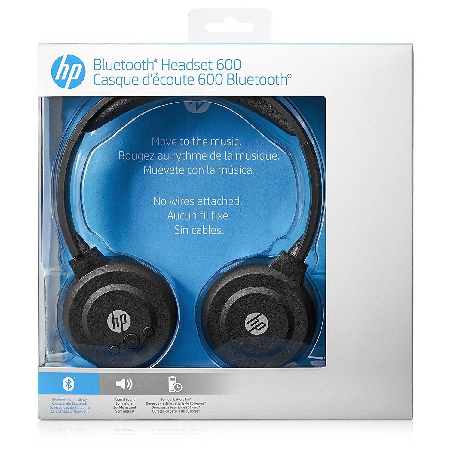 HP 1SH06AA Pavilion 600 Bluetooth Headset Black HP 1SH06AA Pavilion 600 Bluetooth Headset Black