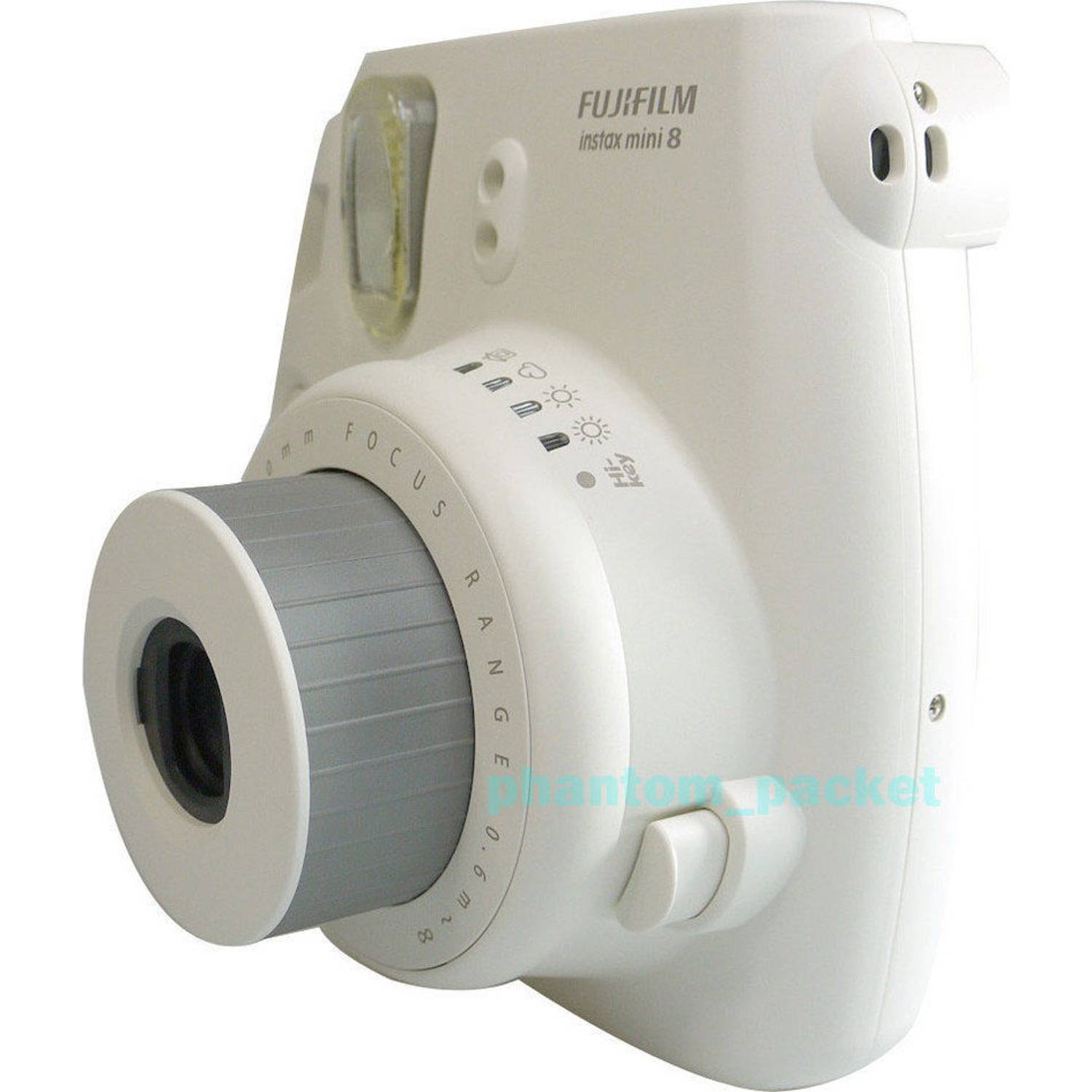Fujifilm Instax Mini 8 Instant Film Camera White + 20 Sheet + 10 Sheet Fujifilm Instax Mini 8 Instant Film Camera White + 20 Sheet + 10 Sheet