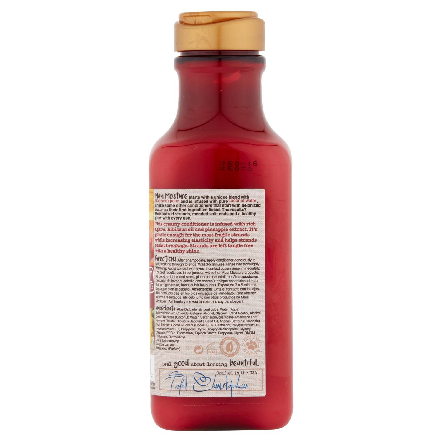 Maui Moisture Conditioner Strength & Anti-Breakage + Agave Maui Moisture Conditioner Strength & Anti-Breakage + Agave