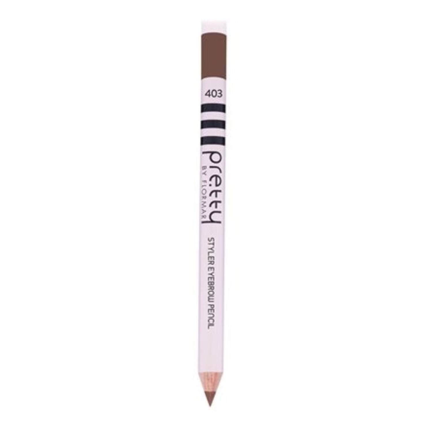 Pretty By Flormar Styler Eyebrow Pencil Brunette - 403 Pretty By Flormar Styler Eyebrow Pencil Brunette - 403