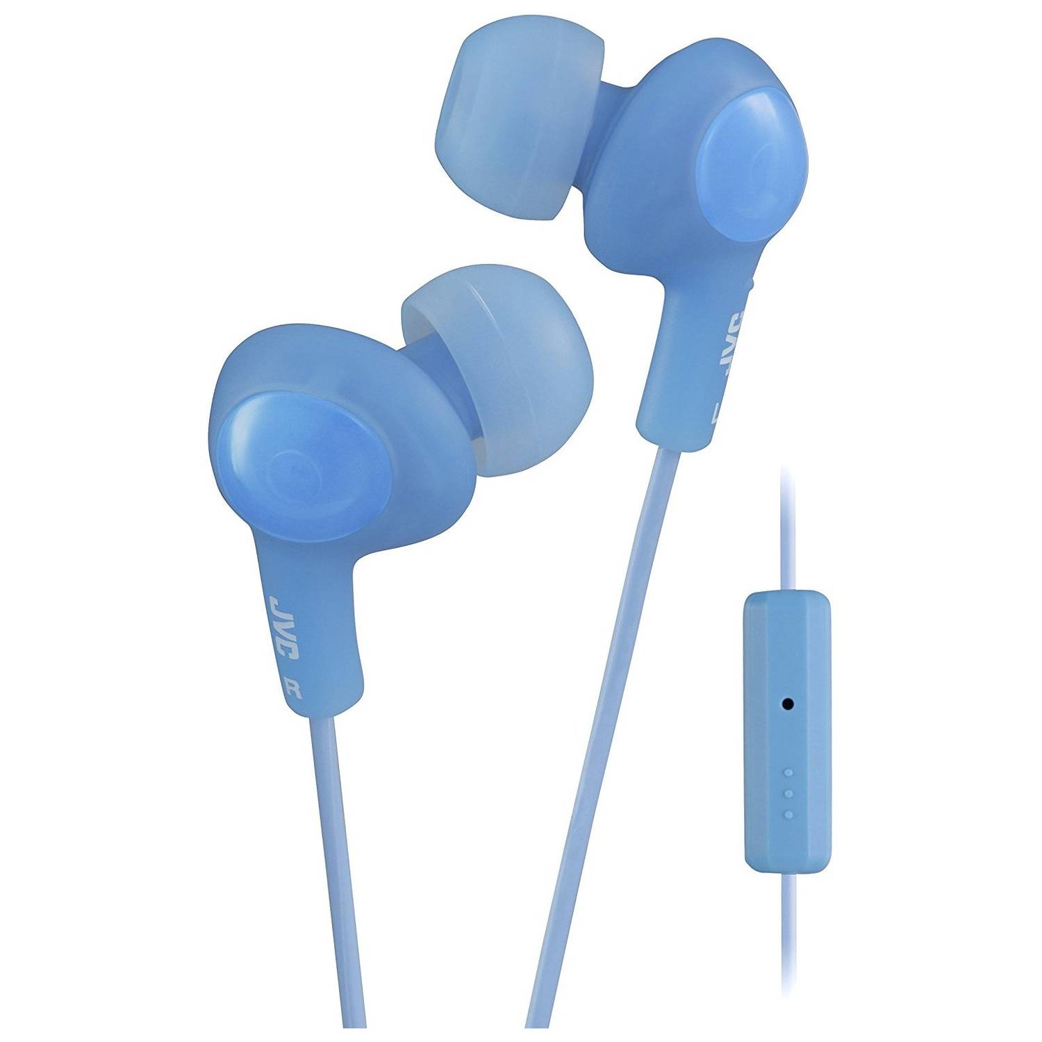 JVC Gumy Plus Wired Earphone Blue - HAFR6A JVC Gumy Plus Wired Earphone Blue - HAFR6A