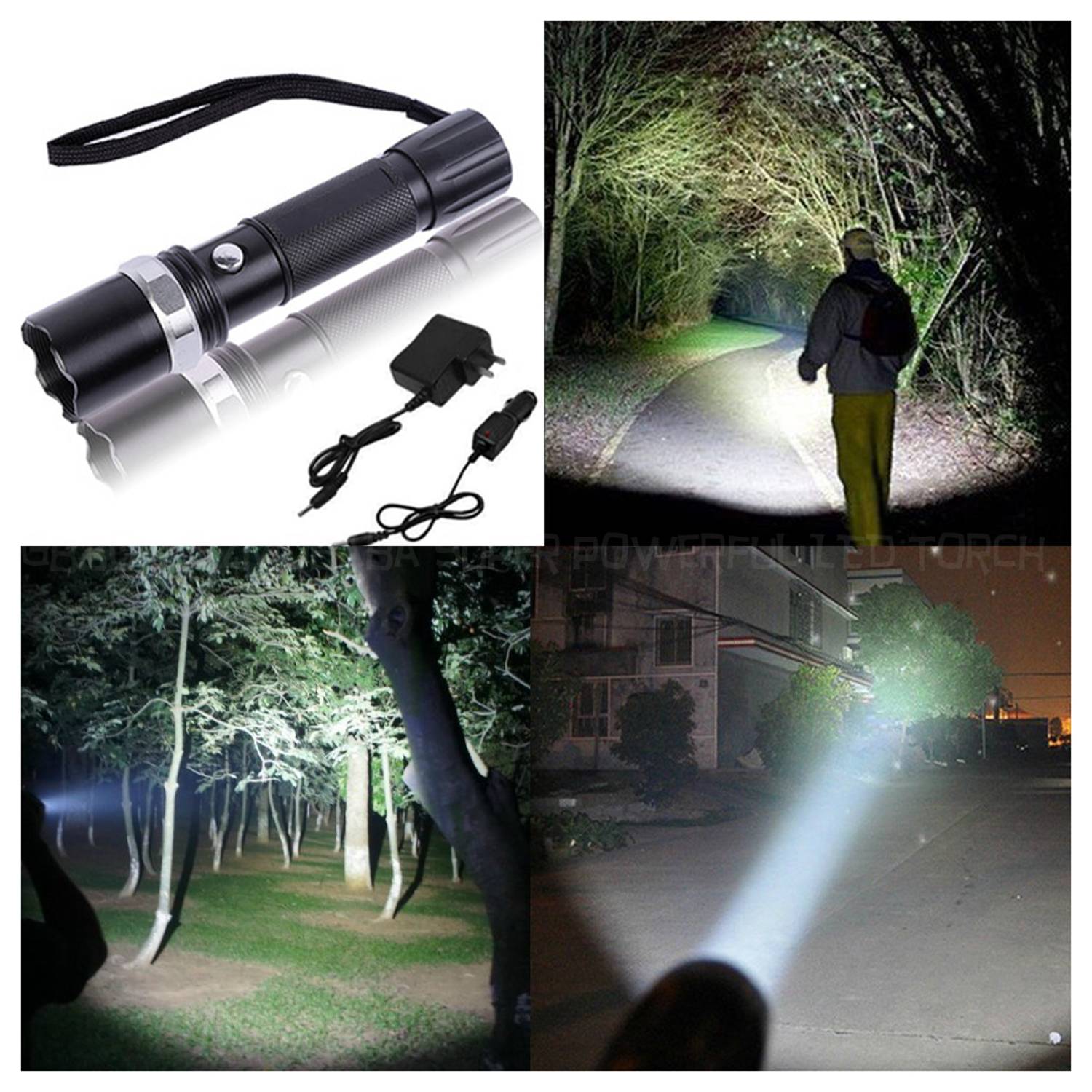 Black Belt Powerful Tactical LED Torch Black Belt Powerful Tactical LED Torch
