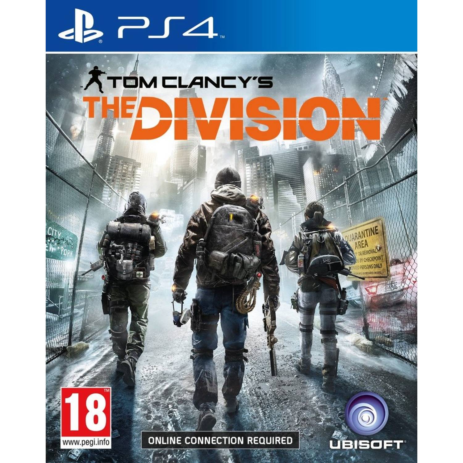PS4 Tom Clancy's The Division Game PS4 Tom Clancy's The Division Game