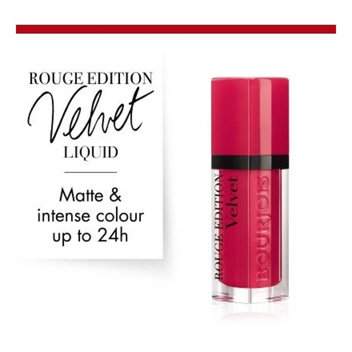 Bourjois Rouge Edition Velvet Lipstick 13 Fu(N)Chsia Bourjois Rouge Edition Velvet Lipstick 13 Fu(N)Chsia